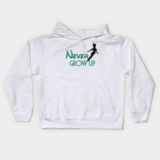 Never Grow Up Kids Hoodie